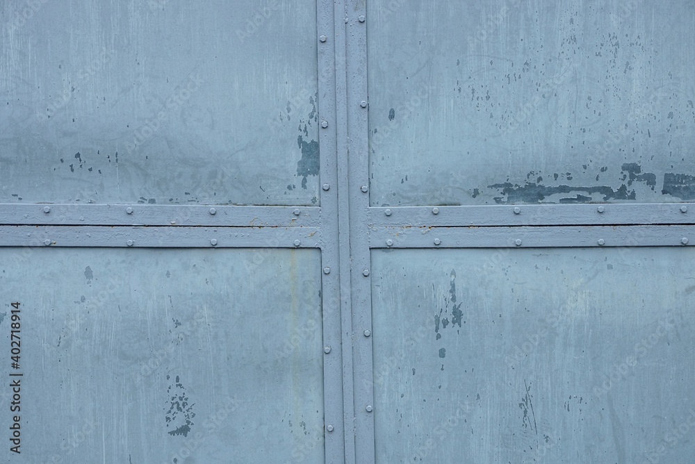 gray white metal texture from old iron shabby wall with seam gray white metal texture from old iron shabby wall with seam