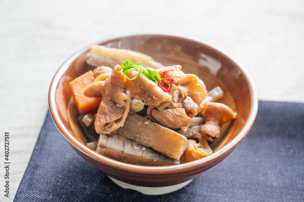 もつ煮 豚モツの味噌煮 もつ煮 豚モツの味噌煮