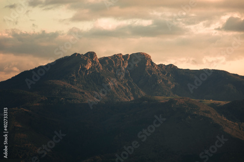 Look Aiako Harriak three peaks on a natural park  at the Basque Country.   © Jorge Argazkiak