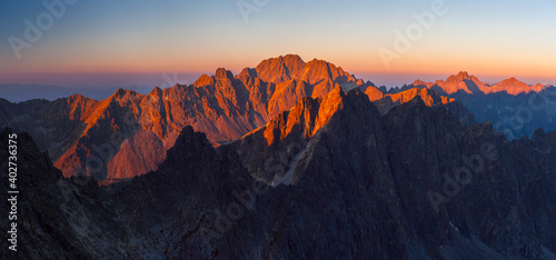 Fototapeta Naklejka Na Ścianę i Meble -  High Tatra mountains