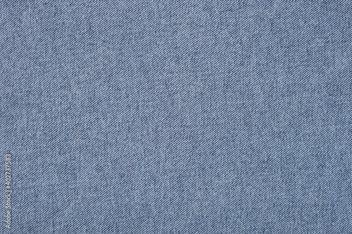Obraz na plátne Light blue denim fabric texture background