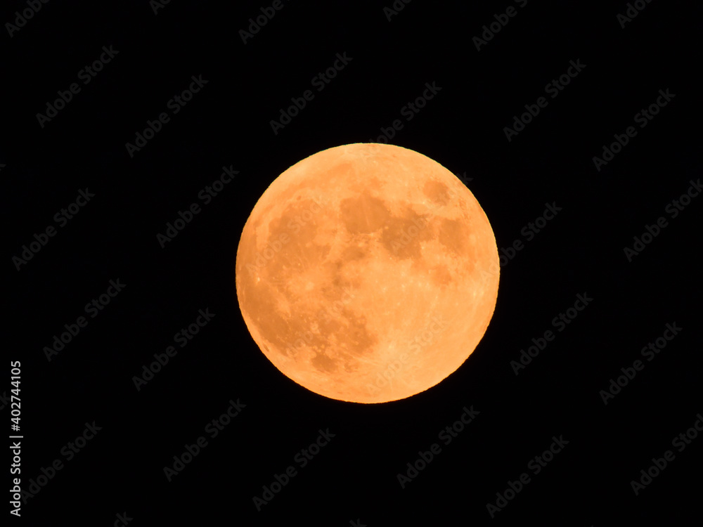 Obraz premium Full Hunter's Moon