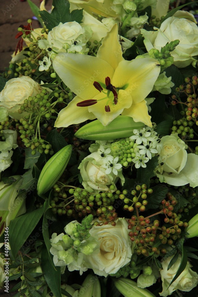 Tiger Lily wedding arrangement Tiger Lily wedding arrangement