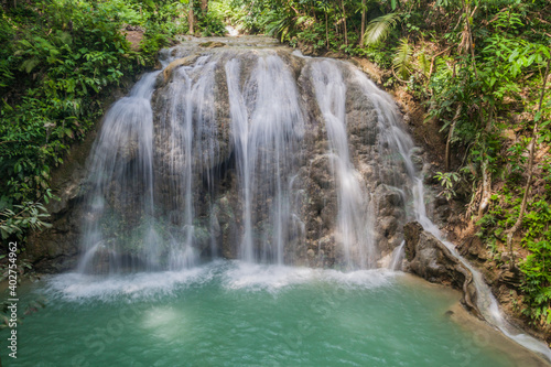 Lugnason Falls on Siquijor island  Philippines