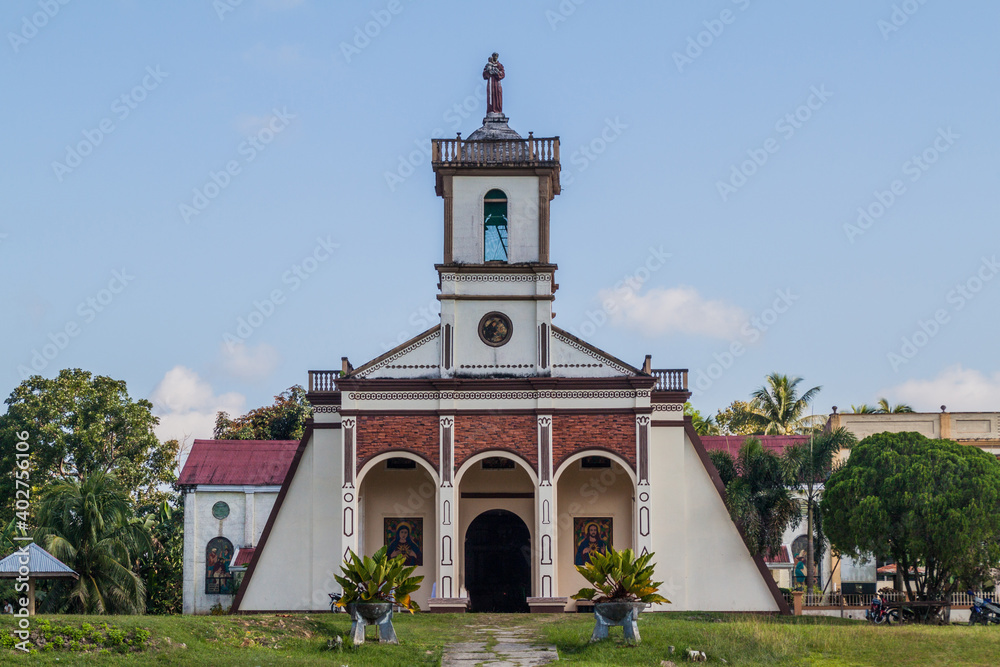 St. Anthony of Padua Parish Church in Sikatuna village on Bohol island, Philippines
