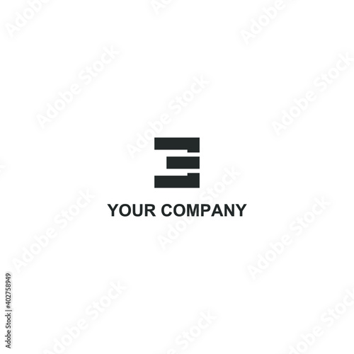 ec icon vector logo design. ec template quality logo symbol inspiration © muhamad