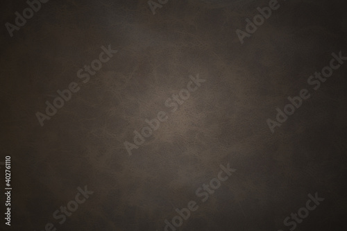 Closeup old brown leather texture vintage background.