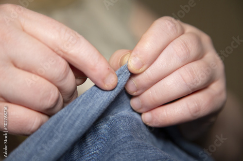 Repairing Jeans
