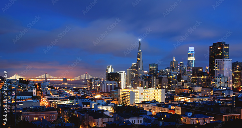 Obraz premium San Francisco Cityscape