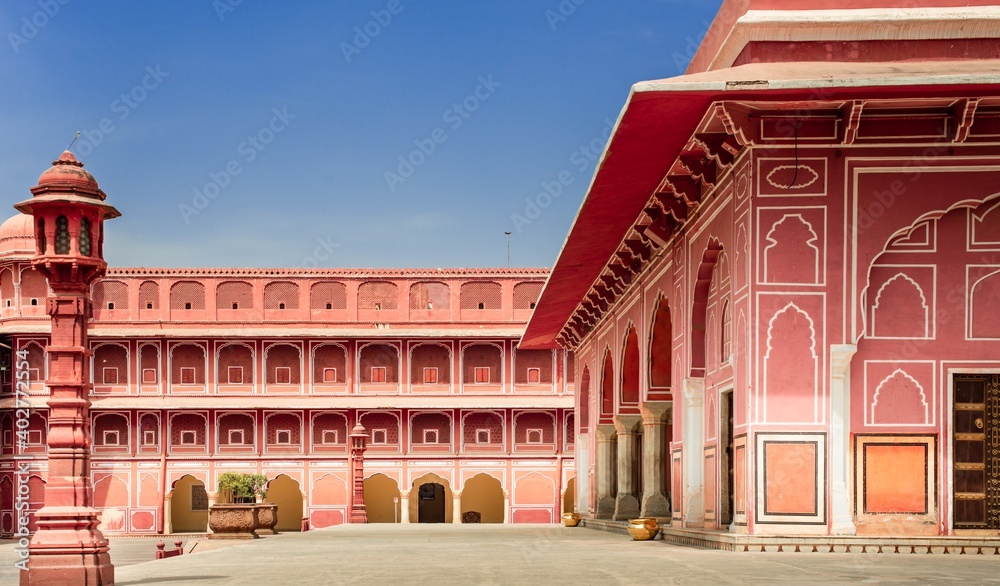 Indian architecture in Jaipur Rajasthan 