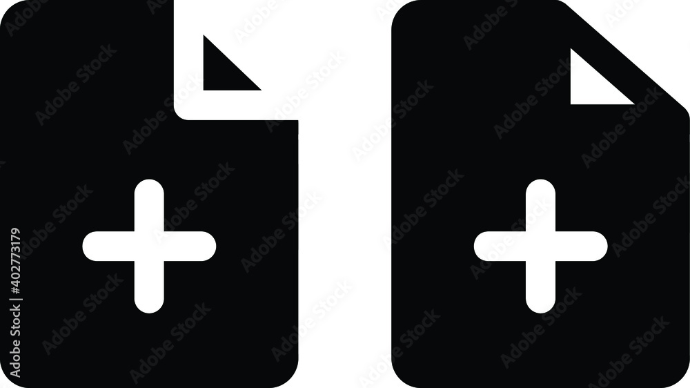 Obraz premium Solid and flat style icon file shapes can be used for website and presentation purposes