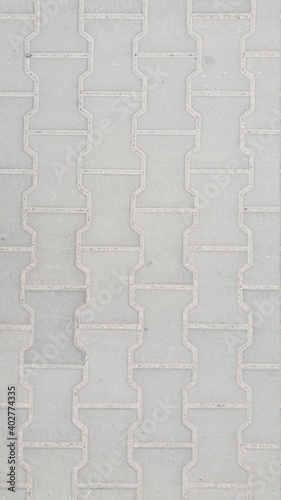 gray concrete paving stones texture