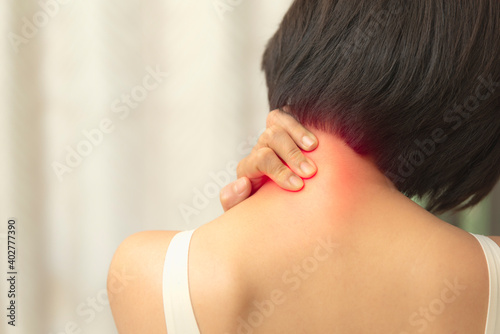 Quadro su tela Pain in the nape of the neck,
