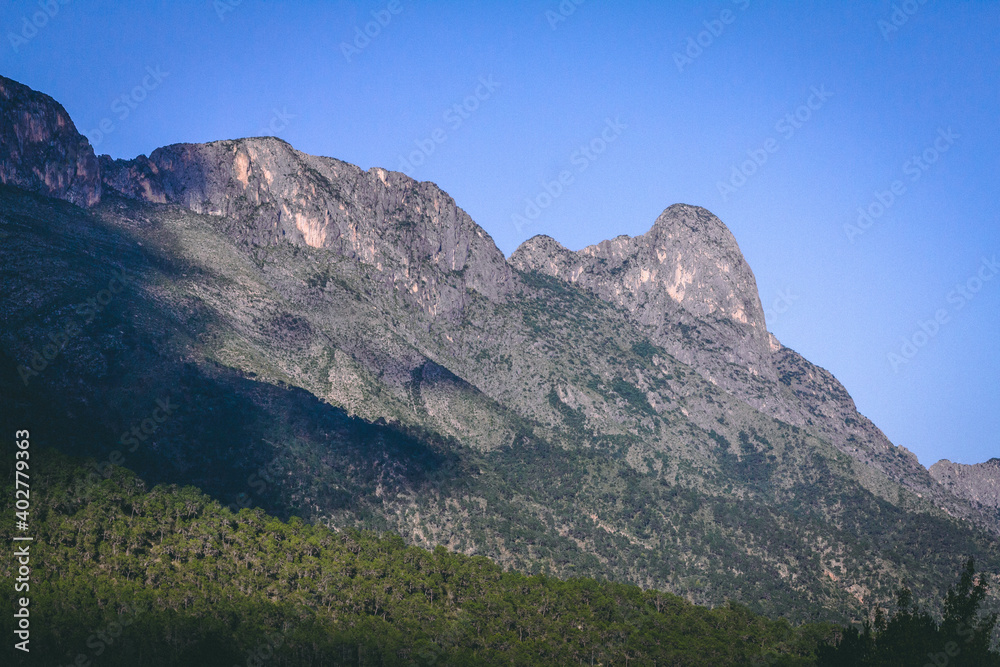 Naklejka premium The beautiful Mountains