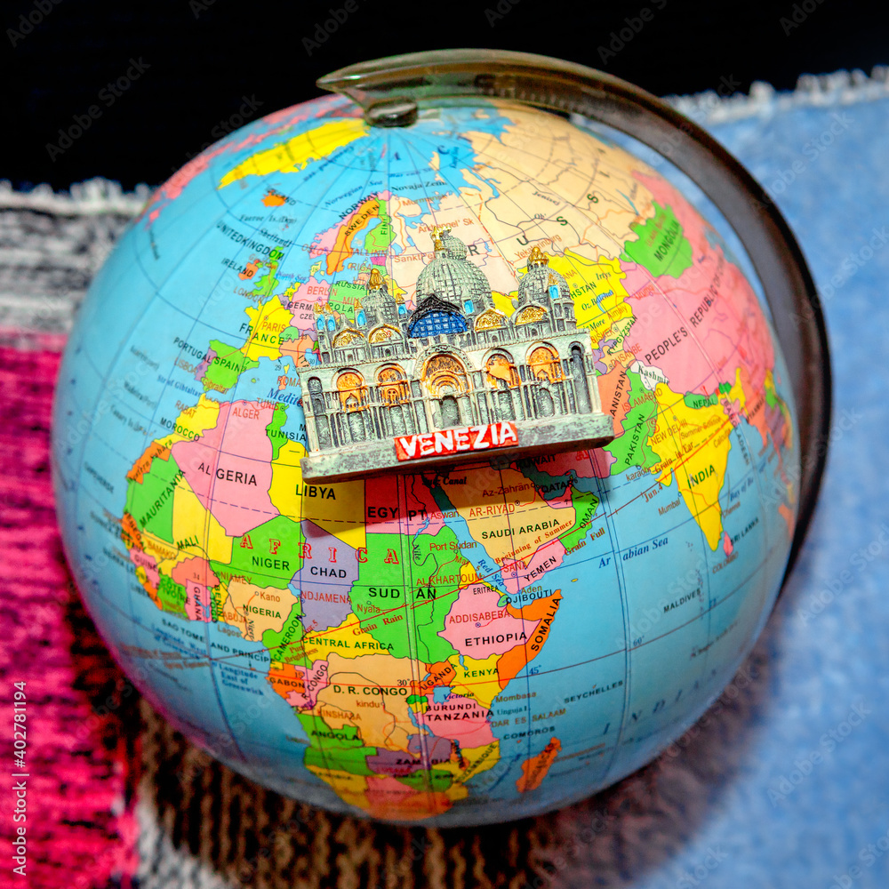 Venice Souvenir at the Geographic Globe Venice Souvenir at the Geographic Globe