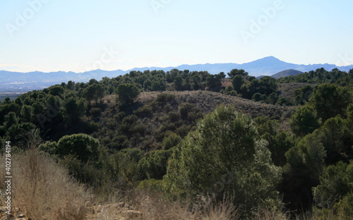 PAISAJE MONTAÑOSO DEL SURESTE ESPAÑOL