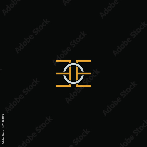 letter EE or E logo graphic design vector template