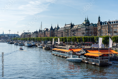 Photography stockholm seaside in summer