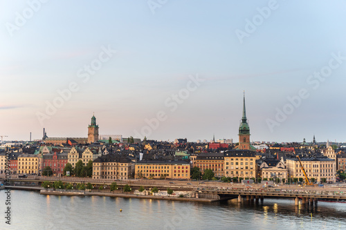 view of stockholm old town