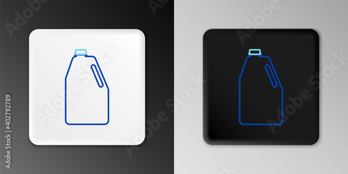 Free Download Line Household chemicals bottle icon isolated on grey background. Liquid detergent or soap, stain remover, laundry bleach. Colorful outline concept. Vector. - GFXLoad