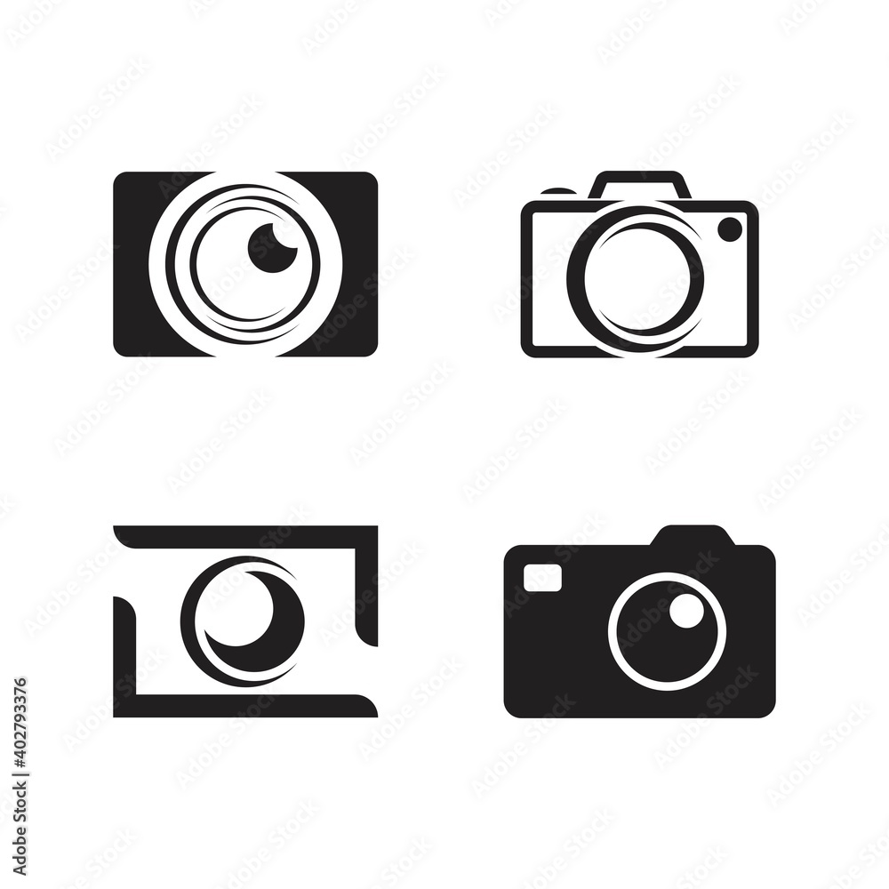 Camera icon vector Camera icon vector
