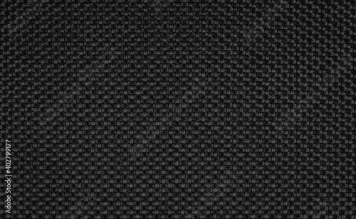 gray cotton fabric with visible details. background