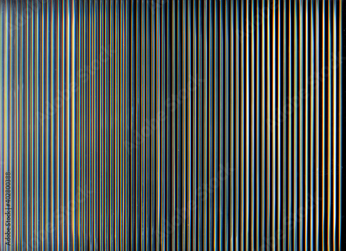 Glitch background. Colorful stripe noise. Lines abstract pattern digital distortion. Damaged screen defect. Signal interference error.