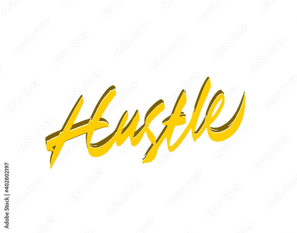 Obraz premium Hustle
