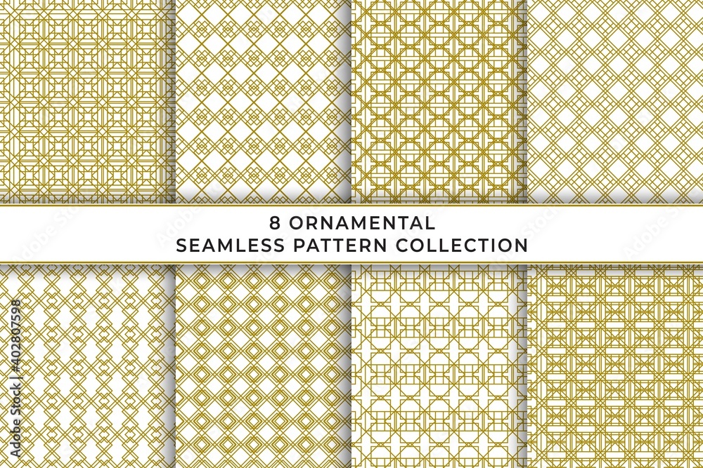 custom made wallpaper toronto digitalelegant luxury motif seamless pattern material set collection vector graphic