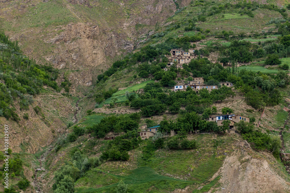 Small village in Badakhshan Province of Afghanistan Small village in Badakhshan Province of Afghanistan