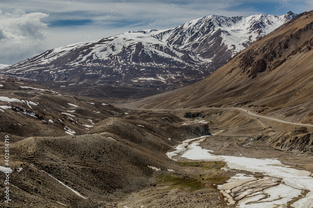 Pamir mountains in Gorno-Badakhshan Autonomous Region, Tajikistan