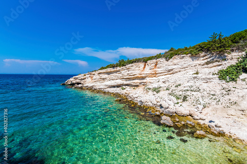 Fototapeta Naklejka Na Ścianę i Meble -  Mordogan Coast view in Izmir Province