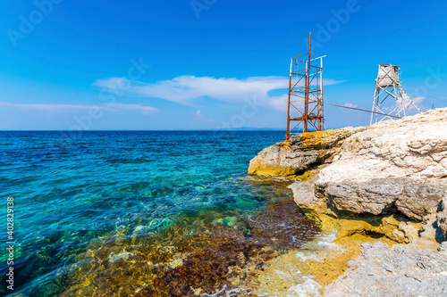 Mordogan Coast view in Izmir Province photo