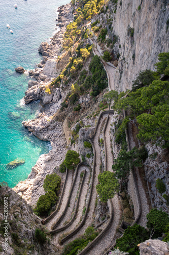 the beautiful Capri island, via Krupp