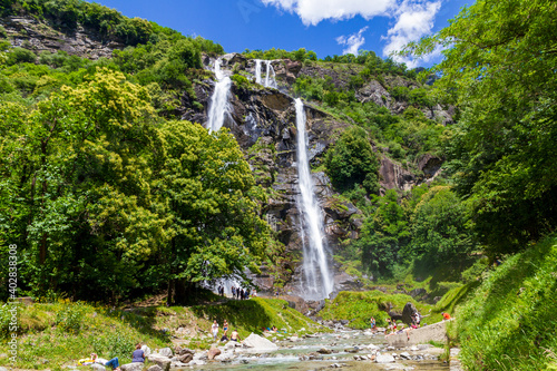 Acquafraggia waterfall 