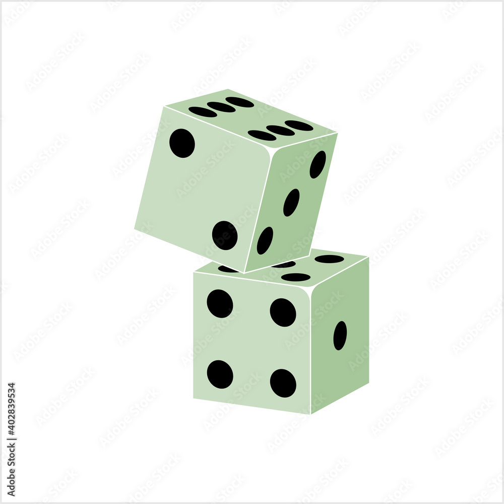 Dice Icon, Pair Of Dice Icon
