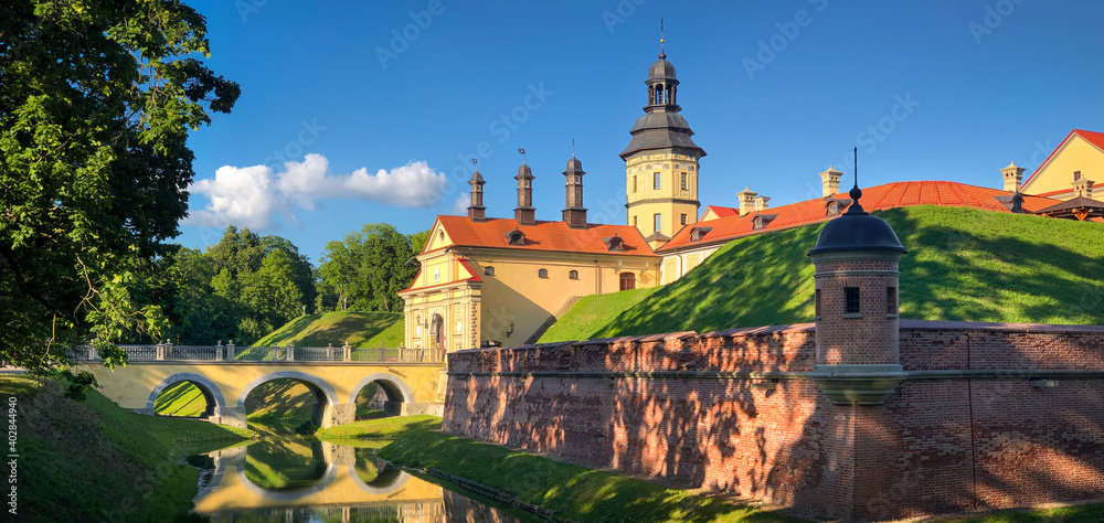 Old castle in Belarus Old castle in Belarus