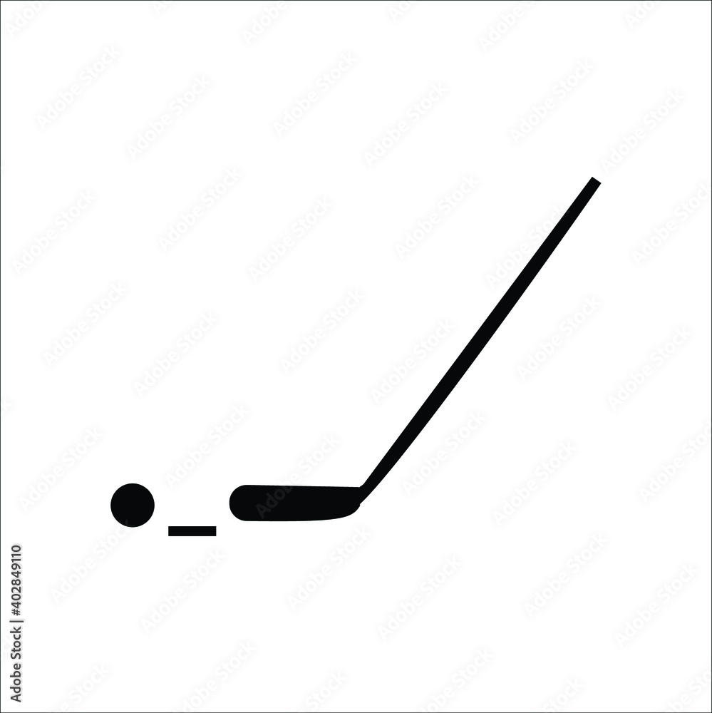 Hockey stick vector icons EPS 10