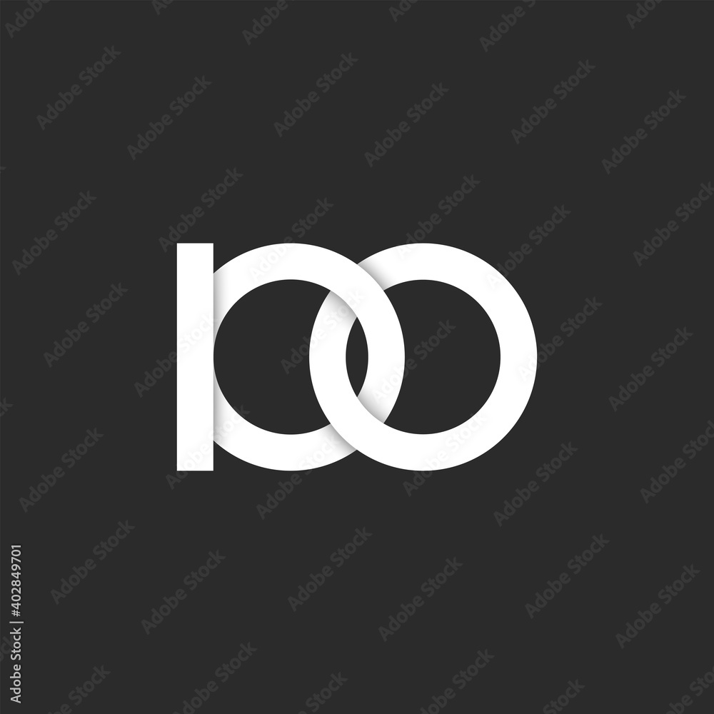 White number 100 logo on gray background White number 100 logo on gray background