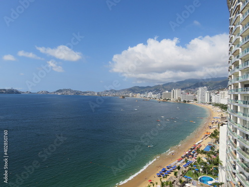 view of the Acapulco bay