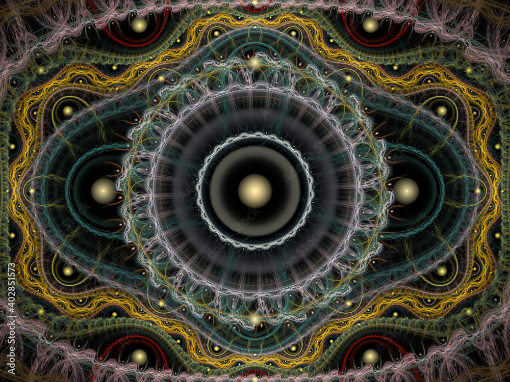 Julian Fractal background Julian Fractal background