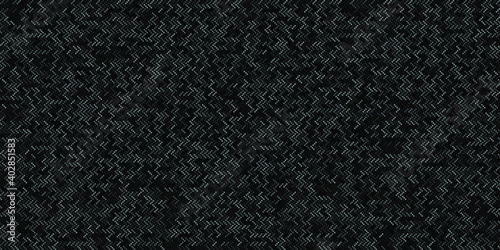 Monochrome dark geometric grid background Modern dark black abstract noise texture