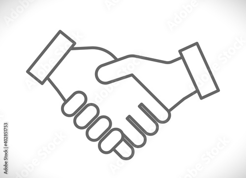 hands handshake icon