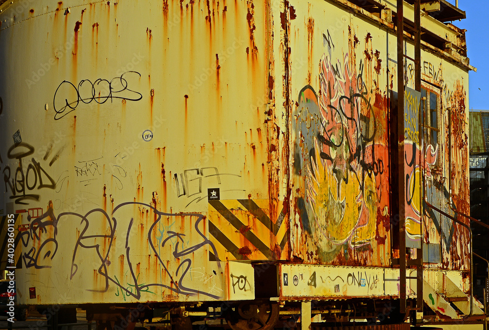 Fototapeta premium historische Hafenkräne