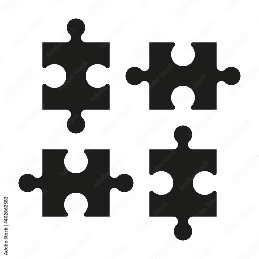 Simple puzzle four piece business presentation. Circle puzzle outline infograph. 4 Step contour process diagram. Section line compare puzzle banner. Simple puzzle four piece business presentation. Circle puzzle outline infograph. 4 Step contour process diagram. Section line compare puzzle banner.