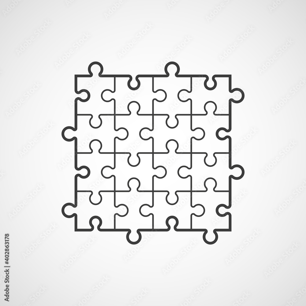 A lot of piece flat puzzle pattern presentation. Many step puzzles business background. Simple pattern. Section compare service banner. Puzzle illustration template simple shape. Abstract Background A lot of piece flat puzzle pattern presentation. Many step puzzles business background. Simple pattern. Section compare service banner. Puzzle illustration template simple shape. Abstract Background
