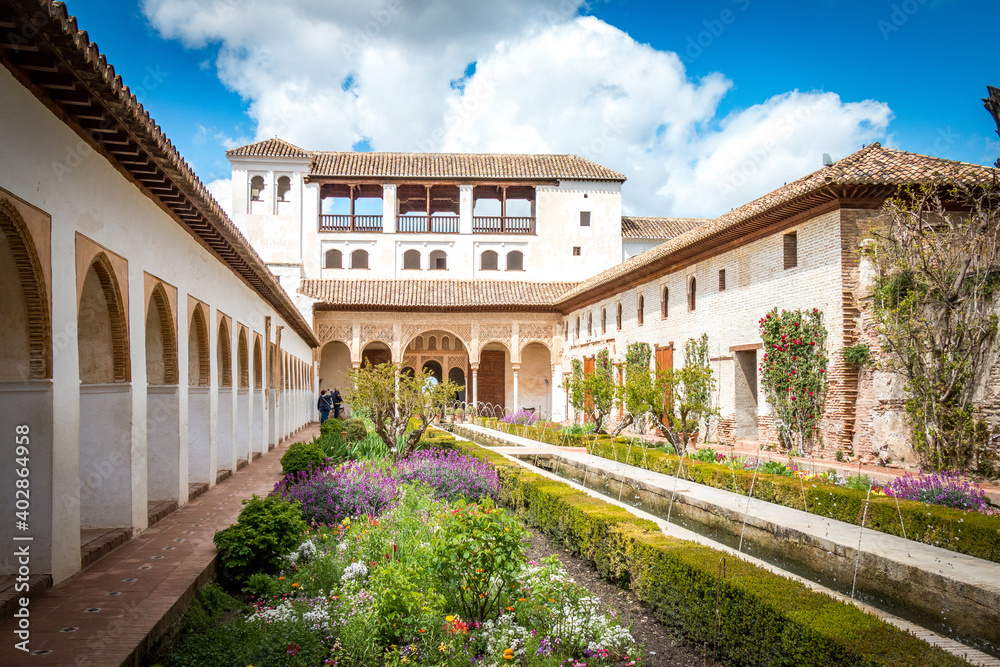 palace of alhambra, granada, spain