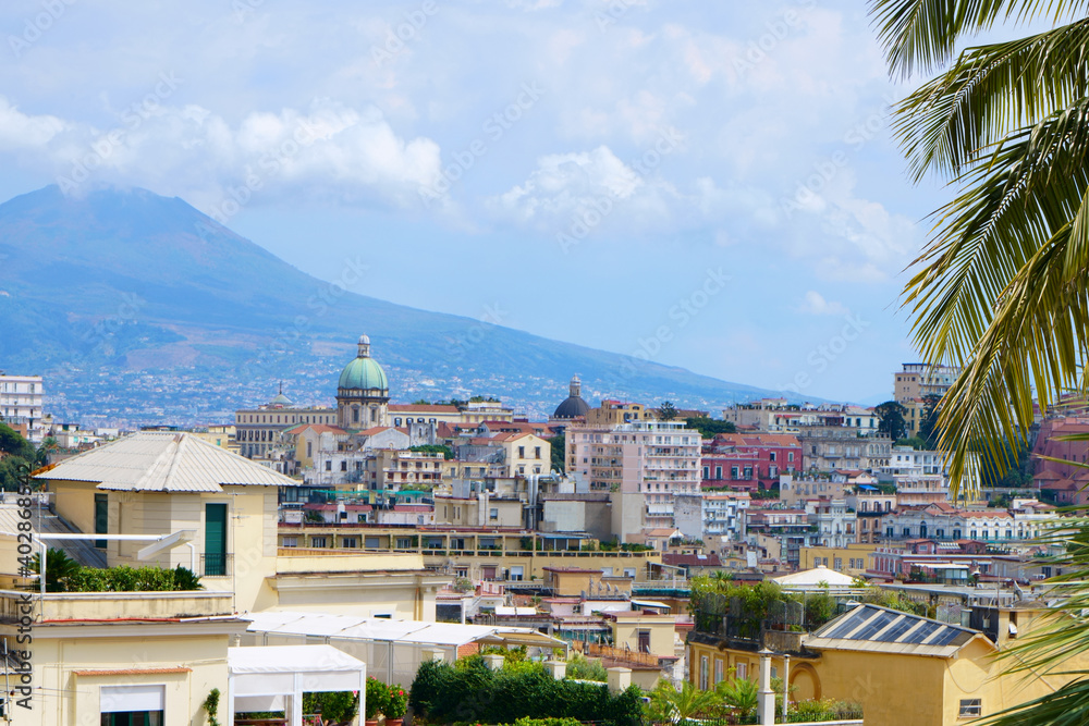 Obraz premium City of Naples in Italy