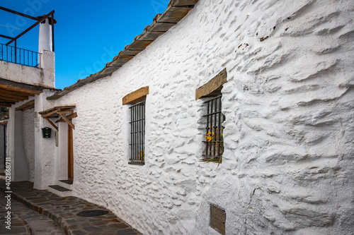 traditional andalusian village of pampaneira, spain