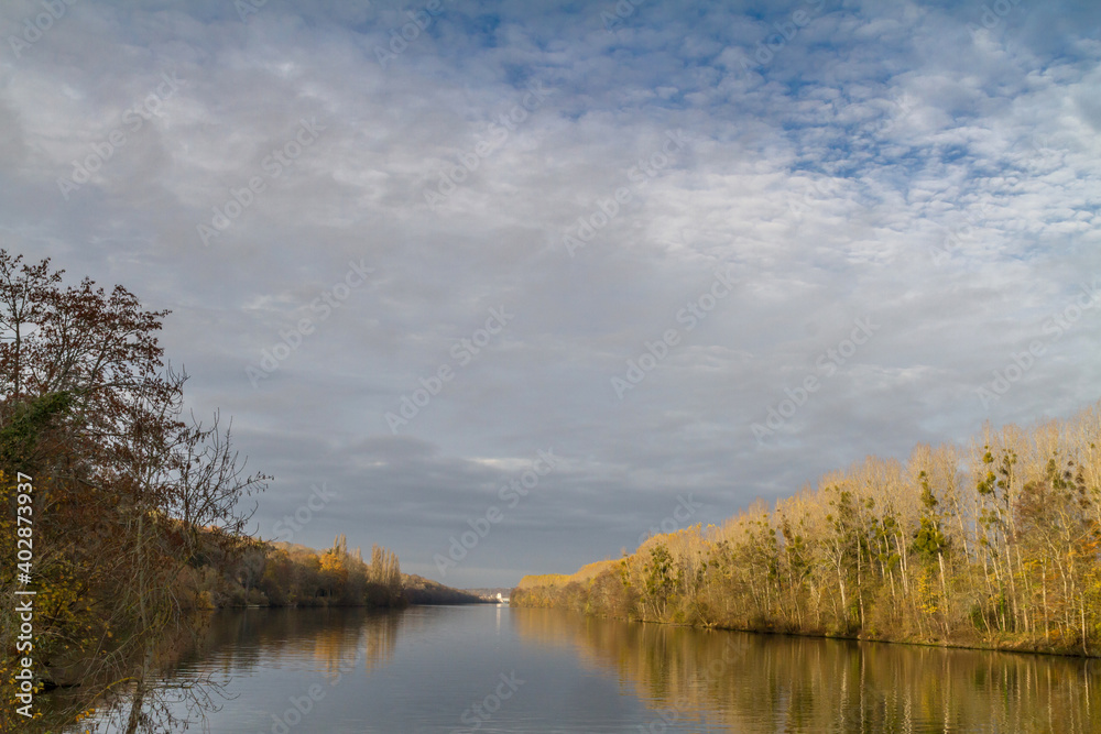landscape with river landscape with river